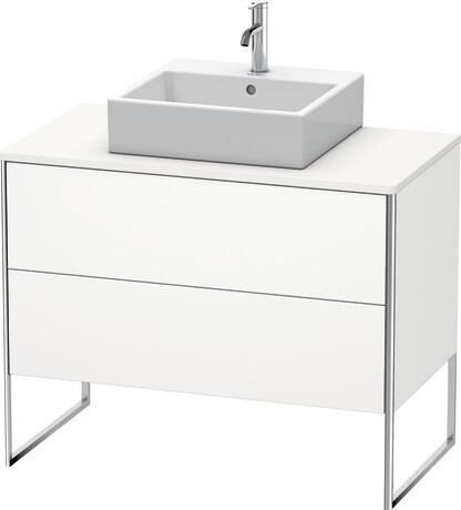 Duravit XSquare Yerden dolap ünitesi için tezgah 1000 x 548 mm