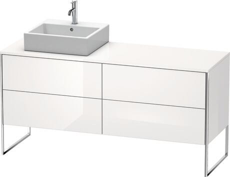 Duravit XSquare Yerden dolap ünitesi için tezgah 1600 x 548 mm