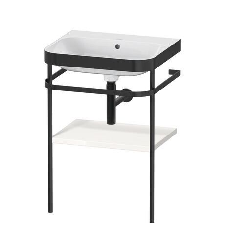 Duravit Happy D.2 c-bonded Metal lavabo konsolu 575 x 490 mm