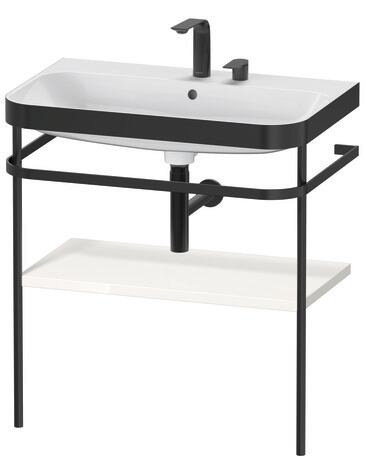 Duravit Happy D.2 c-bonded Metal lavabo konsolu 775 x 490 mm