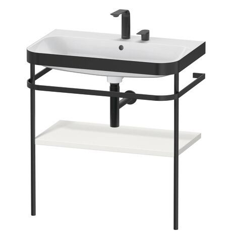 Duravit Happy D.2 c-bonded Metal lavabo konsolu 775 x 490 mm