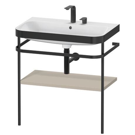Duravit Happy D.2 c-bonded Metal lavabo konsolu 775 x 490 mm