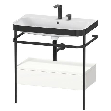 Duravit Happy D.2 metal konsollu ve çekmeceli c-bonded set 775 x 490 mm