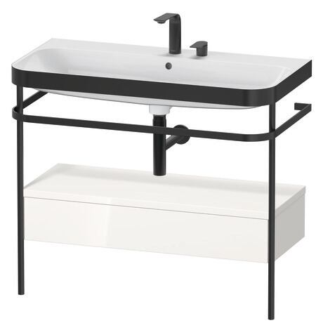 Duravit Happy D.2 metal konsollu ve çekmeceli c-bonded set 975 x 490 mm