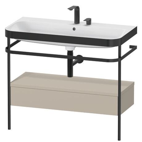 Duravit Happy D.2 metal konsollu ve çekmeceli c-bonded set 975 x 490 mm