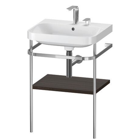Duravit Happy D.2 c-shape Metal lavabo konsolu 575 x 490 mm