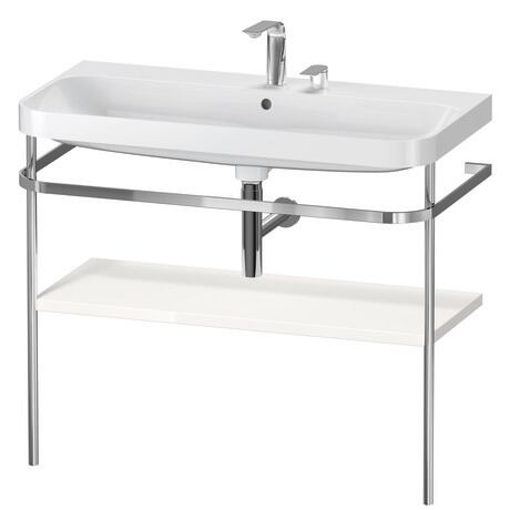 Duravit Happy D.2 c-shape Metal lavabo konsolu 975 x 490 mm