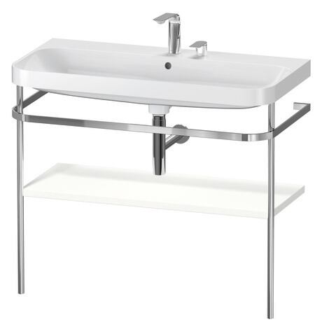 Duravit Happy D.2 c-shape Metal lavabo konsolu 975 x 490 mm