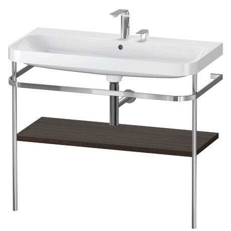 Duravit Happy D.2 c-shape Metal lavabo konsolu 975 x 490 mm