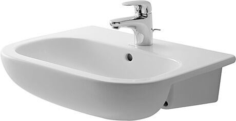 Duravit D-Code Yarım tezgah lavabo 550 x 440 mm