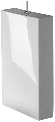 Duravit Starck 1 Rezervuar mit keramischer Haube 390 x 125 mm