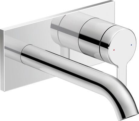 Duravit C.1 Tek kollu lavabo bataryası 173 x 173 mm