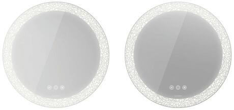 Duravit Happy D.2 Ayna Ø 700 mm