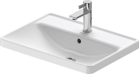 Duravit D-Neo Üstten geçme lavabo 600 x 440 mm