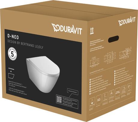 Duravit D-Neo Asma klozet set kutusu 370 x 540 mm