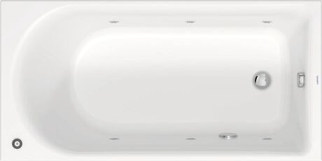 Duravit D-Neo Einbau-Whirlwanne 1500 x 750 mm