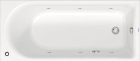 Duravit D-Neo Einbau-Whirlwanne 1600 x 700 mm