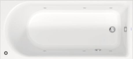 Duravit D-Neo Einbau-Whirlwanne 1800 x 800 mm
