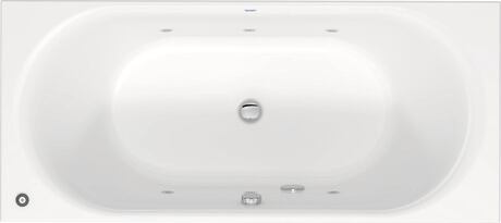 Duravit D-Neo Einbau-Whirlwanne 1800 x 800 mm