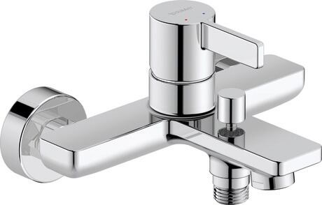Duravit D-Neo Sıvaüstü küvet bataryası 208 x 136 mm
