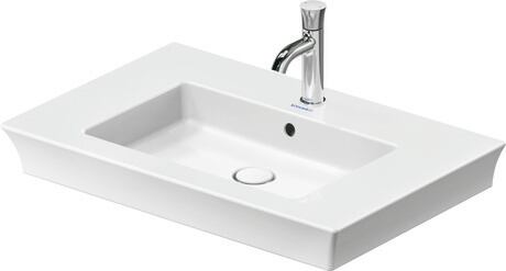 Duravit White Tulip Lavabo 750 x 490 mm