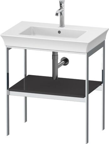 Duravit White Tulip Metal konsol 684 x 450 mm