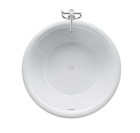 Duravit White Tulip Freestanding küvet Ø 1400 mm