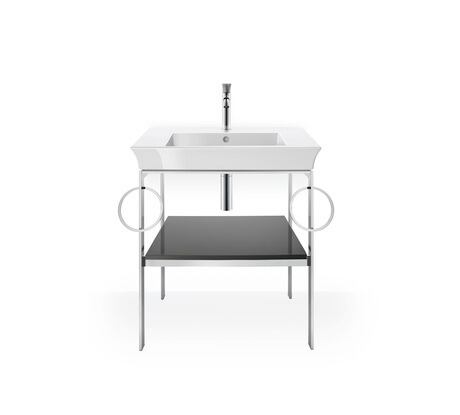 Duravit White Tulip Lavabo 750 x 490 mm