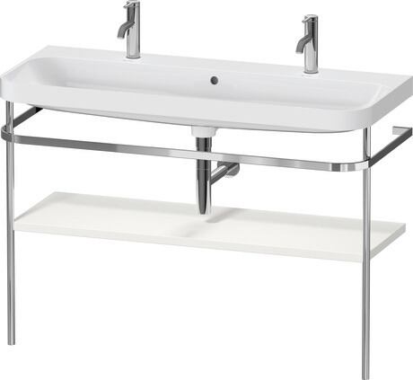 Duravit Happy D.2 c-shape Metal lavabo konsolu 1175 x 490 mm