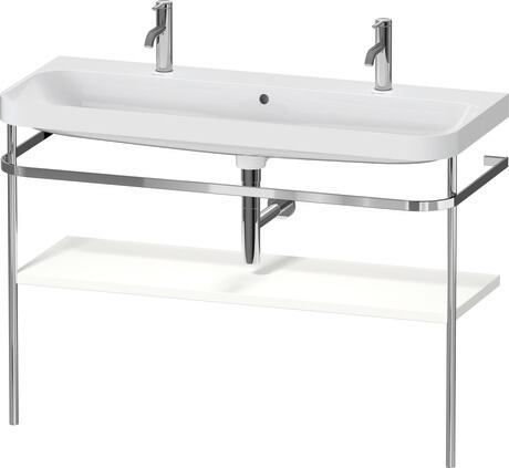Duravit Happy D.2 c-shape Metal lavabo konsolu 1175 x 490 mm