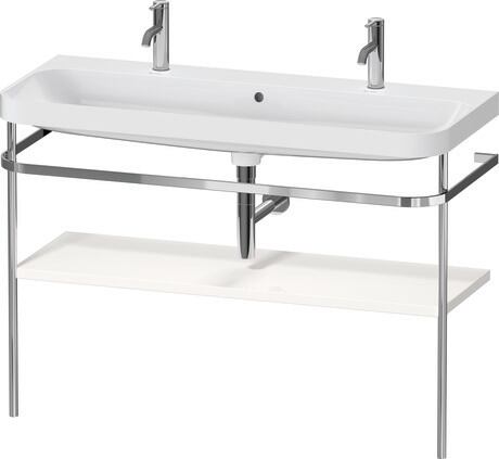Duravit Happy D.2 c-shape Metal lavabo konsolu 1175 x 490 mm
