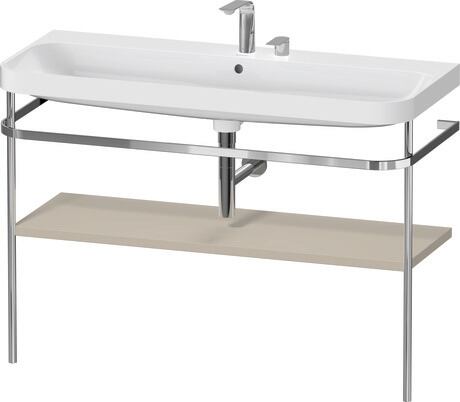 Duravit Happy D.2 c-shape Metal lavabo konsolu 1175 x 490 mm