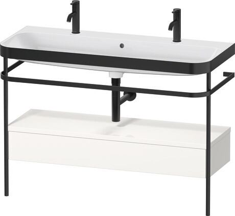 Duravit Happy D.2 metal konsollu ve çekmeceli c-bonded set 1175 x 490 mm