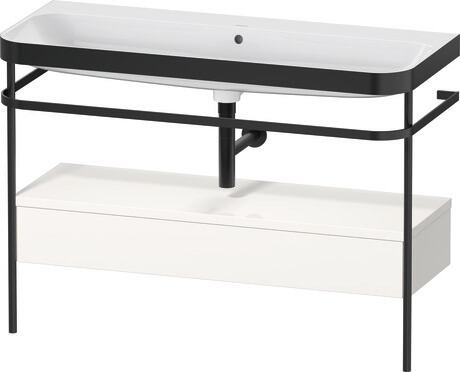 Duravit Happy D.2 metal konsollu ve çekmeceli c-bonded set 1175 x 490 mm