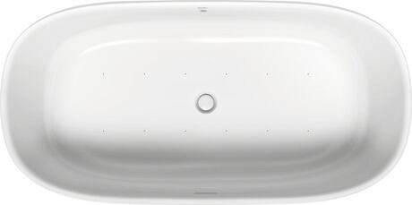 Duravit Zencha Freestanding masajlı küvet 1800 x 900 mm