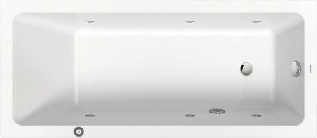 Duravit No.1 Einbau-Whirlwanne 1600 x 700 mm