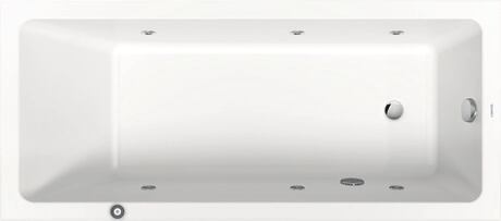 Duravit No.1 Einbau-Whirlwanne 1700 x 750 mm