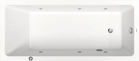 Duravit No.1 Einbau-Whirlwanne 1800 x 800 mm