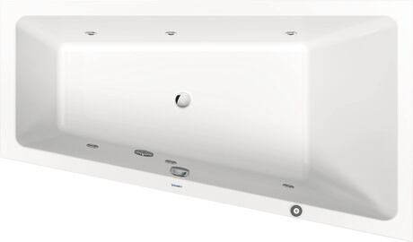Duravit No.1 Einbau-Whirlwanne 1700 x 1000 mm