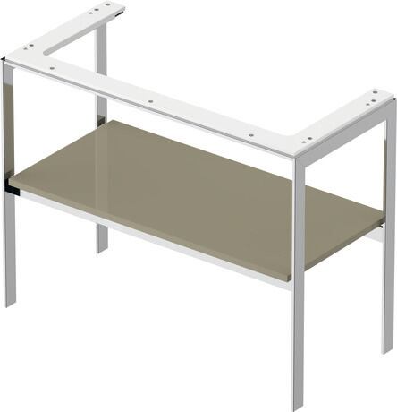 Duravit White Tulip Metal konsol 984 x 450 mm