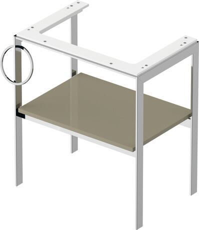 Duravit White Tulip Metal konsol 684 x 450 mm