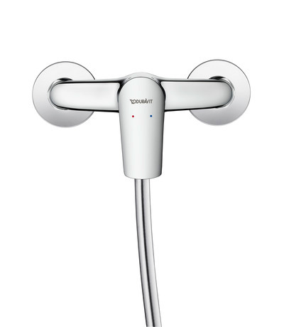 Duravit No.1 Sıvaüstü duş bataryası 215 x 128 mm
