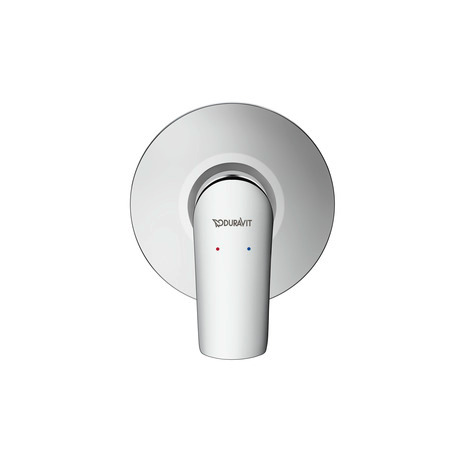 Duravit No.1 Ankastre duş bataryası 115 x 83 mm