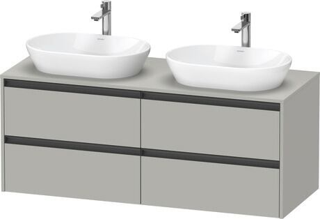Duravit Ketho.2 Asma dolap ünitesi 1400 x 550 mm