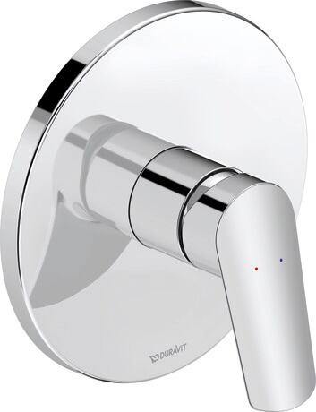 Duravit No.1 Ankastre duş bataryası 170 x 86 mm
