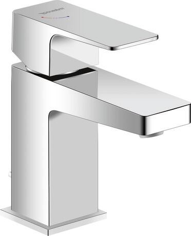 Duravit Manhattan Tek kollu lavabo bataryası S FreshStart 48 x 135 mm