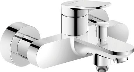 Duravit Wave Sıvaüstü küvet bataryası 216 x 198 mm
