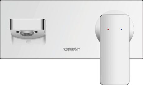 Duravit Manhattan Tek kollu lavabo bataryası 173 x 191 mm