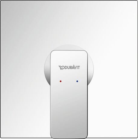 Duravit Manhattan Ankastre duş bataryası 130 x 76 mm