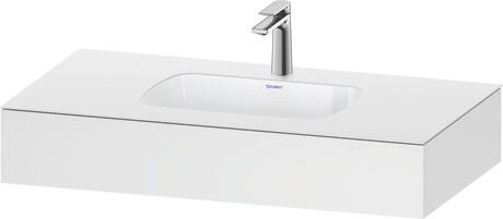 Duravit Studio F. A. Porsche Collection Ankastre lavabo tezgahlı dolap ünitesi ile birlikte 1000 x 550 mm